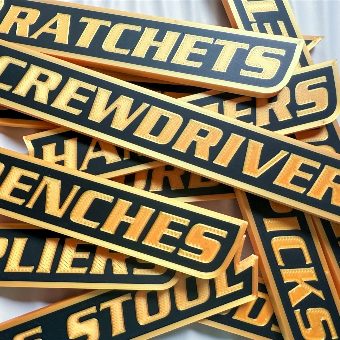 🔥Hot Sale 49% off🌟12 Pack of  Magnetic Toolbox Labels🔩