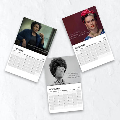 Feminist Calendar 2026, Happy New Year Canlendar