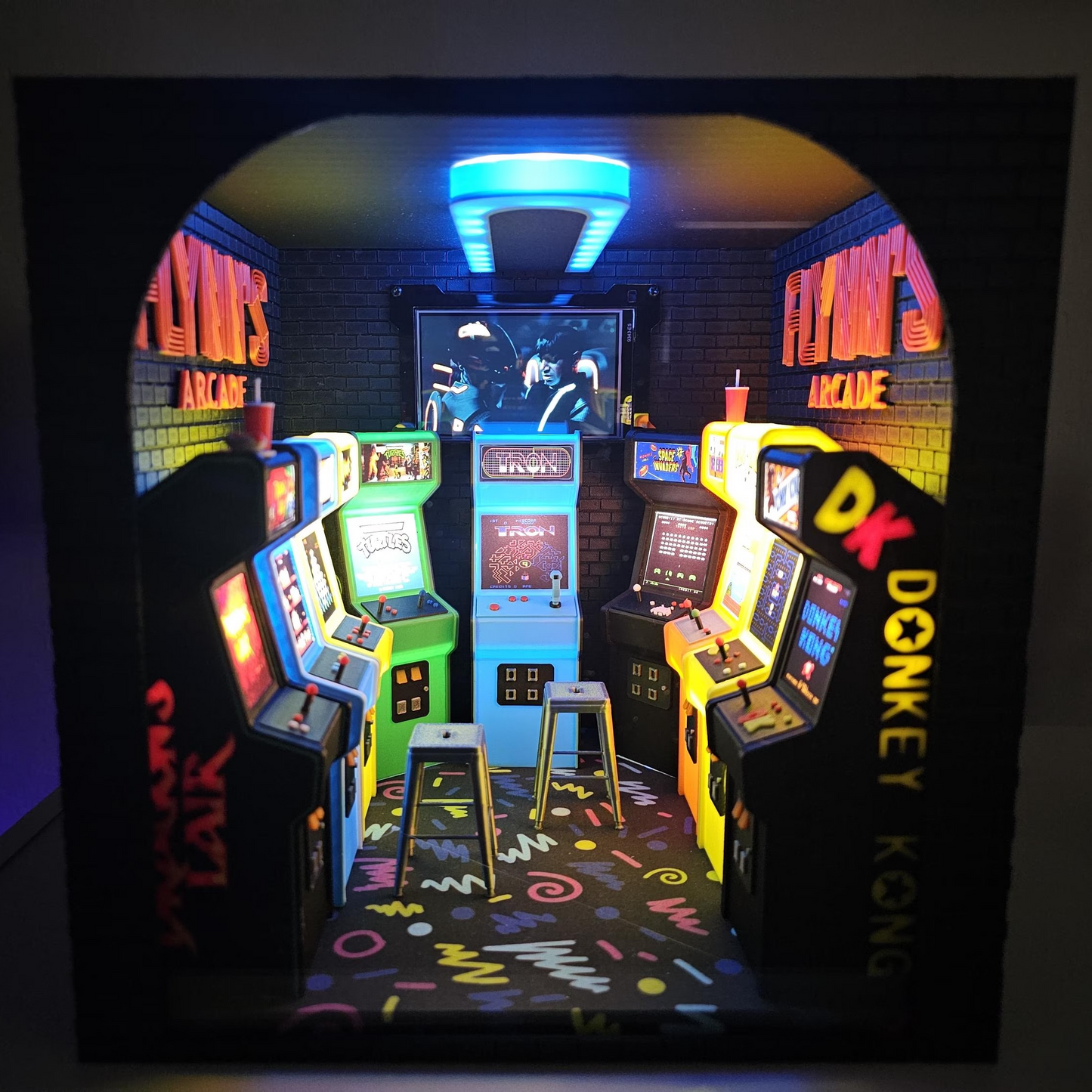 Flynn's  Arcade Themed Booknook