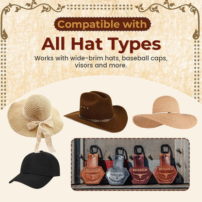 100% Handcrafted Magnetic Hat Clip