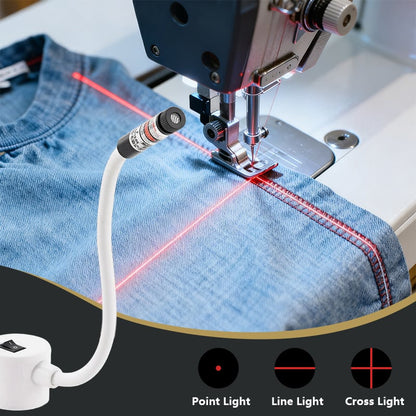 🔥NEW YEAR SALE - Magnetic Positioning Quilting Laser Light for Sewing Machine