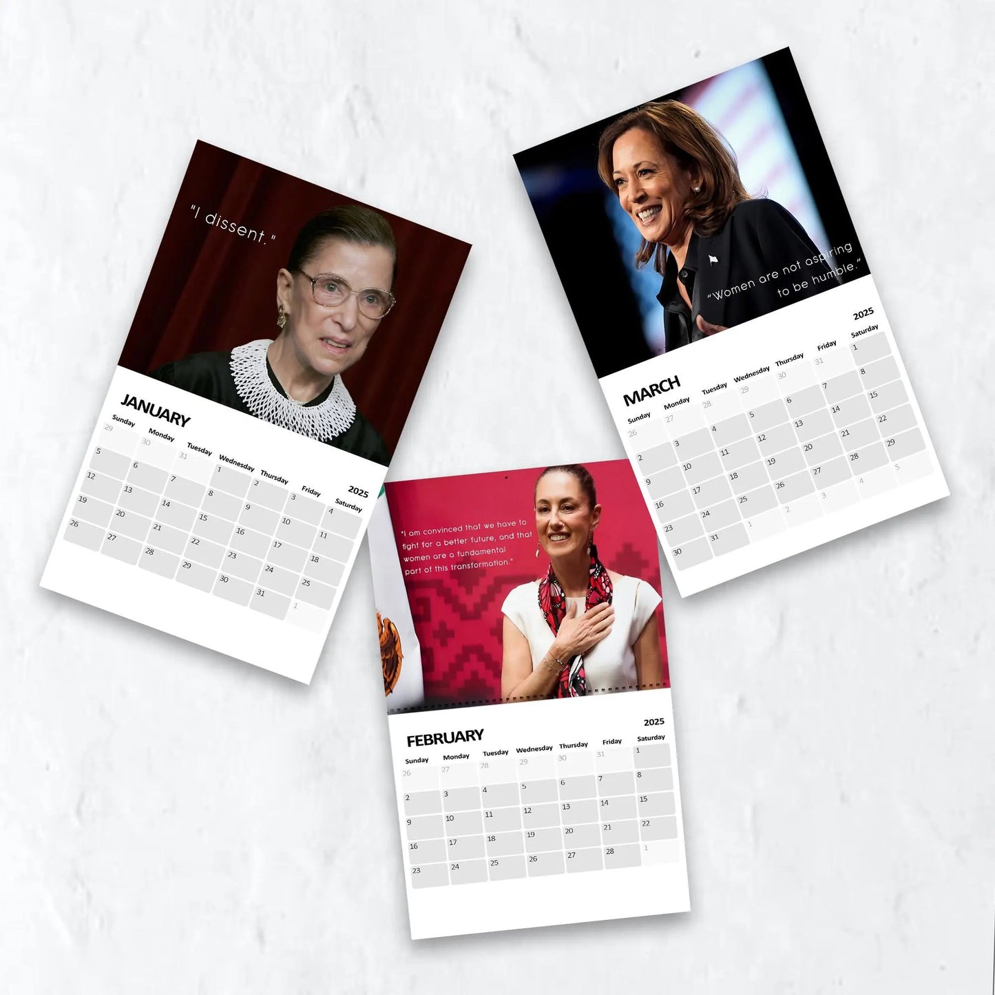 Feminist Calendar 2026, Happy New Year Canlendar