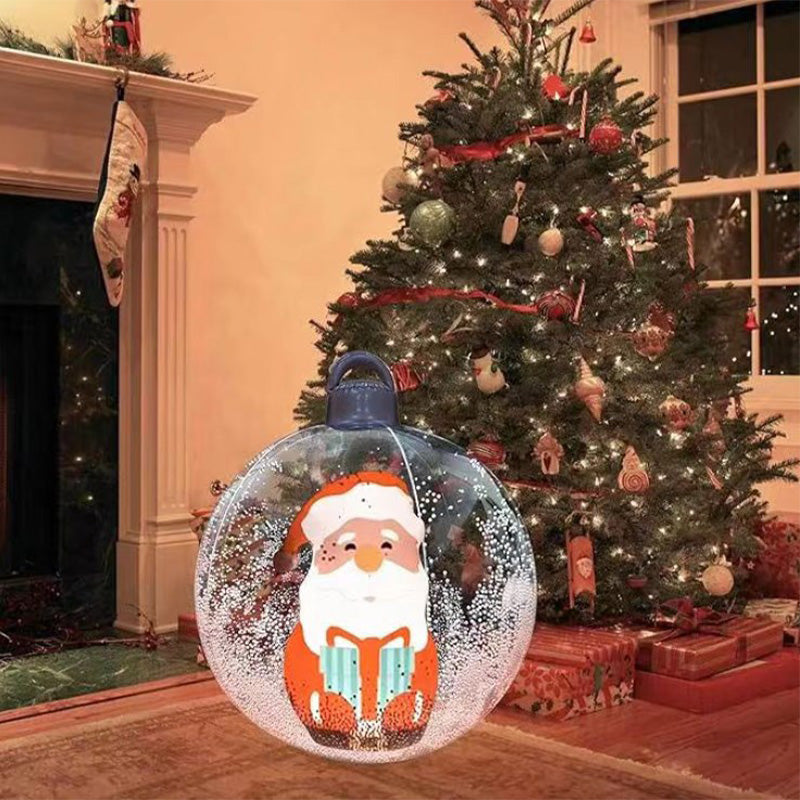 🎄Outdoor Christmas PVC Inflatable Decorated Ball🎄🎅 Perfect for yard & garden decor🎅