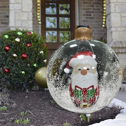 🎄Outdoor Christmas PVC Inflatable Decorated Ball🎄🎅 Perfect for yard & garden decor🎅